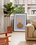 Minimalistisches Pflanzen Poster modern – Potted Peace