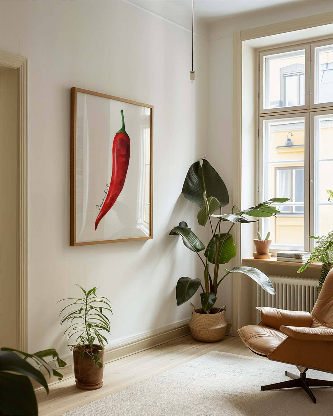 Chili Poster modern Küche – Red Pepper