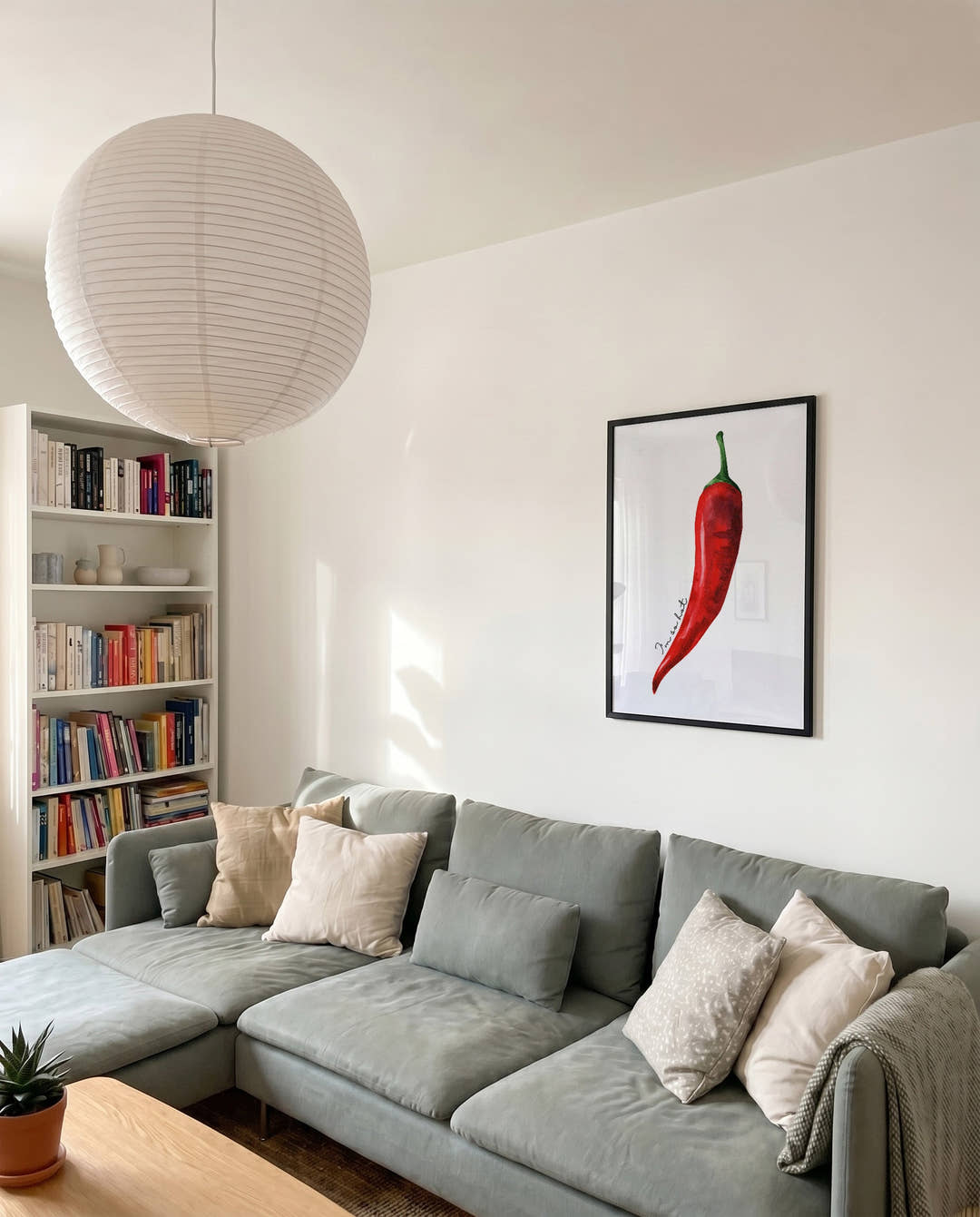 Chili Poster modern Küche – Red Pepper