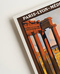 Vintage Rom Poster – Rome Mont Cenis