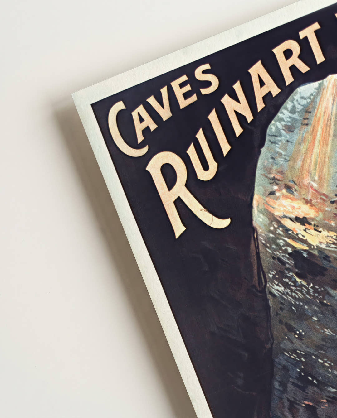 Vintage Champagner Keller Poster – Ruinart