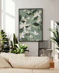 Florales Muster Poster modern – Sage Florals
