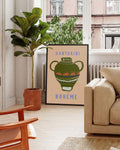 Mediterranes Pflanzen Poster – Saturday Cactus
