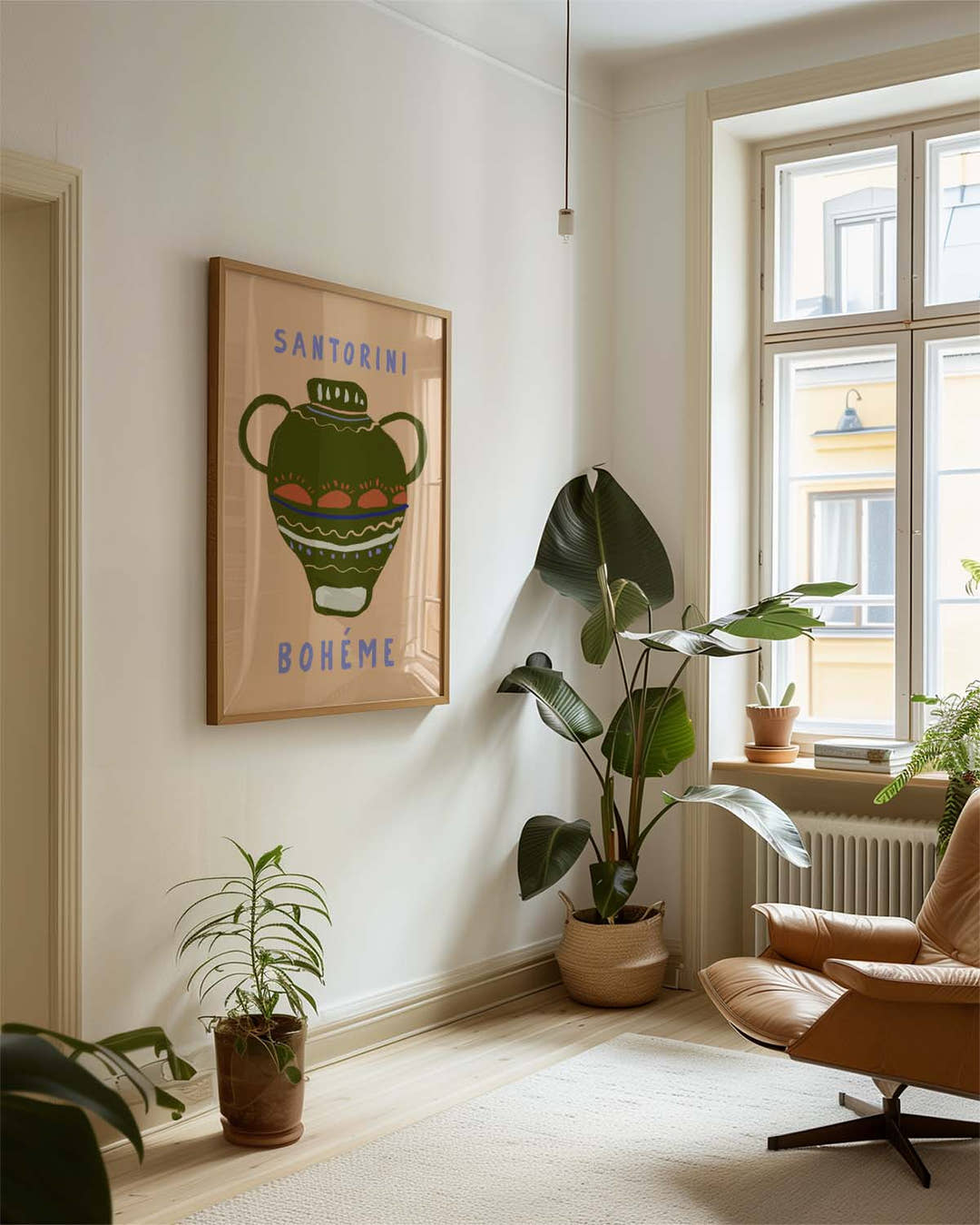 Mediterranes Pflanzen Poster – Saturday Cactus