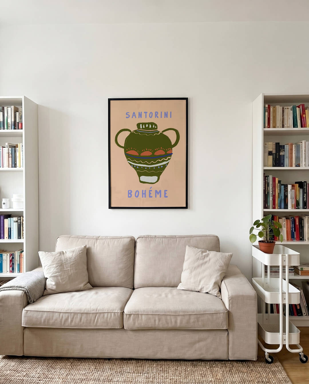 Mediterranes Pflanzen Poster – Saturday Cactus