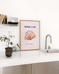 Muschel Poster modern – Shell Thoughts