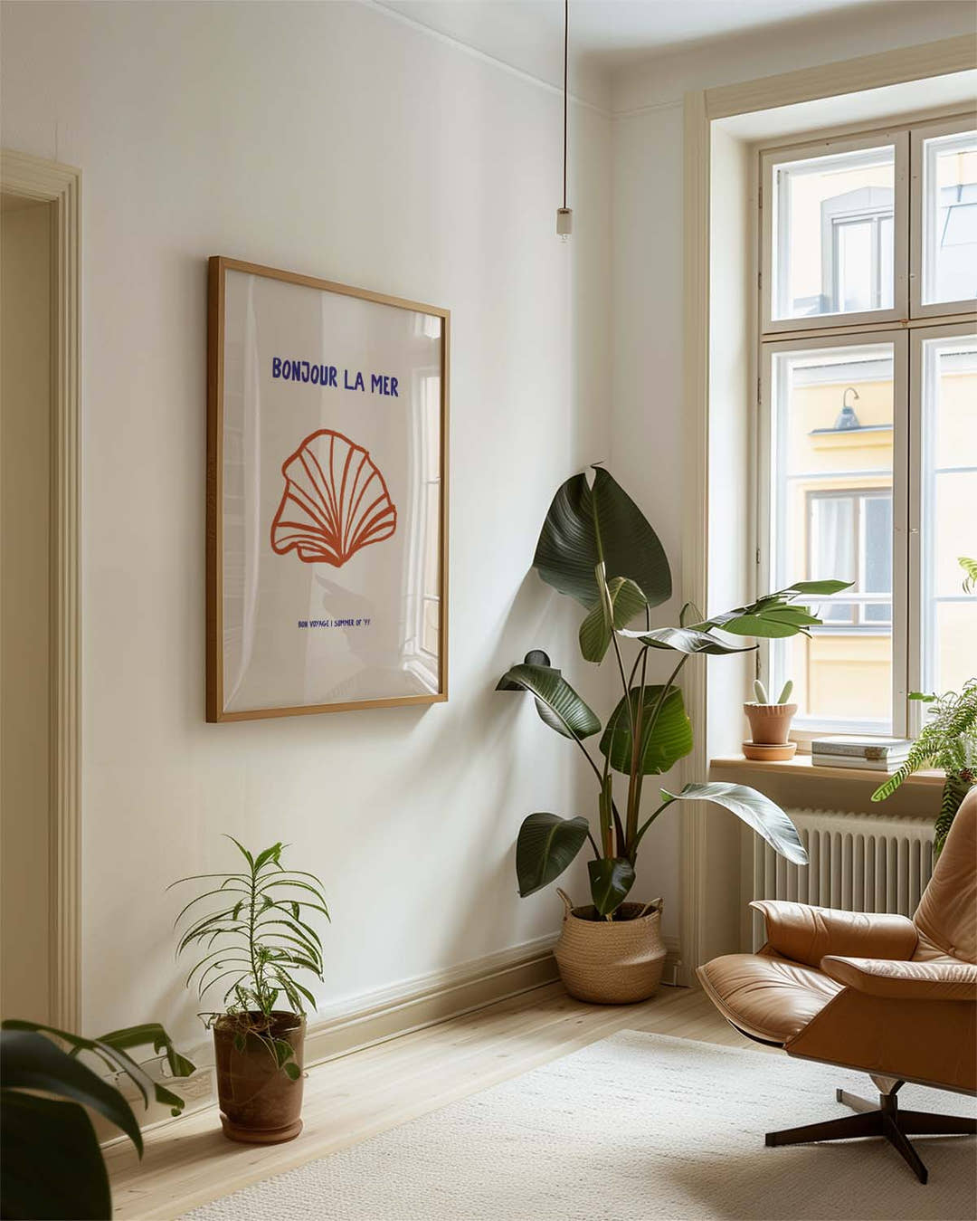 Muschel Poster modern – Shell Thoughts