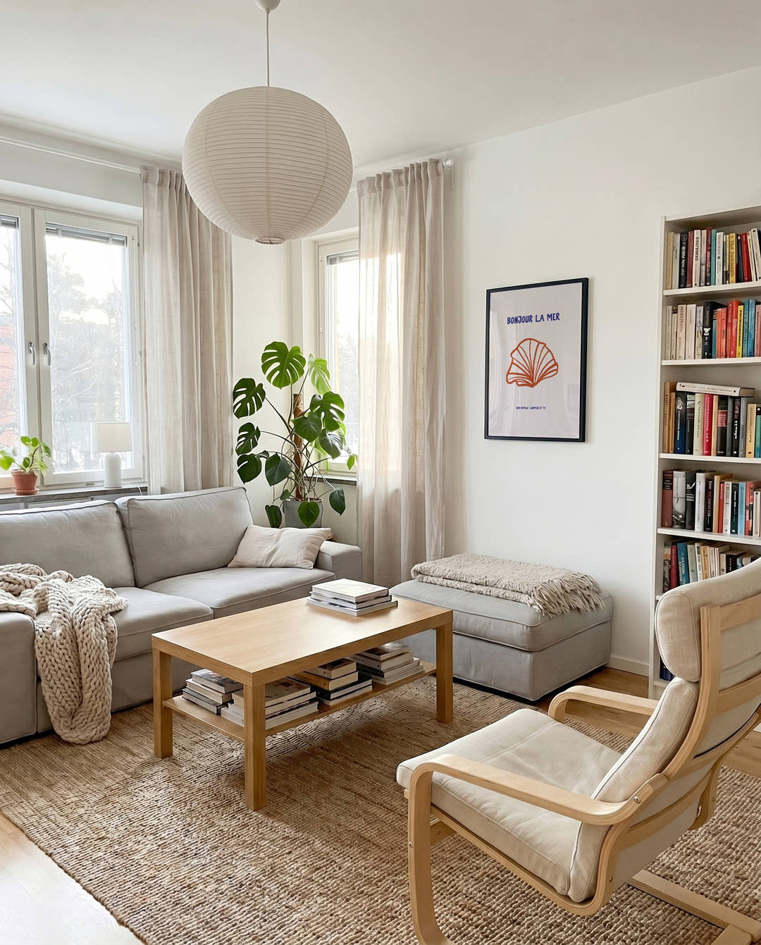 Muschel Poster modern – Shell Thoughts