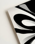 Abstraktes Kurven Poster modern – Silent Curve
