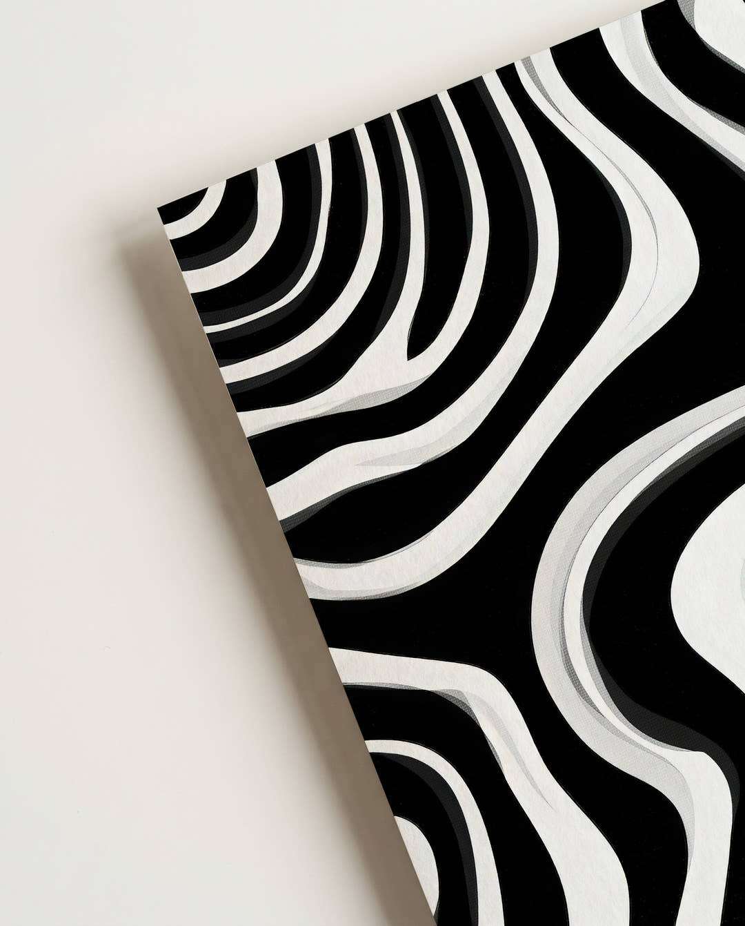 Abstraktes Muster Poster modern – Silent Pattern