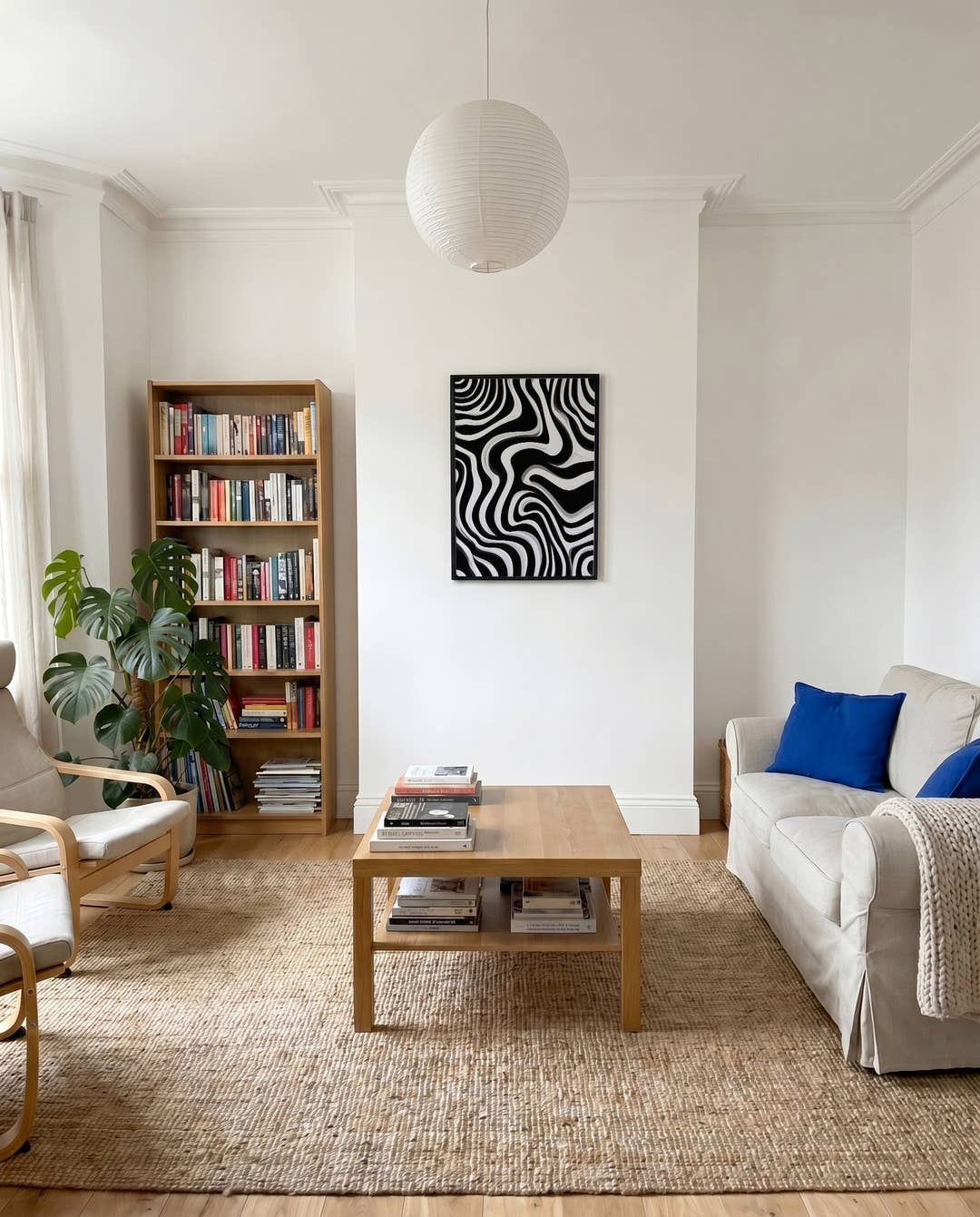 Abstraktes Muster Poster modern – Silent Pattern
