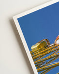 sky diver ride ocean city new jersey 1978 | Vintage Photography Poster