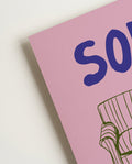 Typografie Poster modern Sofa – Sofa Fantastic