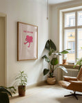 Herz Poster modern minimalistisch – Soft Affection