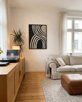 Minimalistisches Formen Poster modern – Soft Alignment