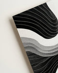 Abstraktes Wellen Poster modern – Soft Deviation
