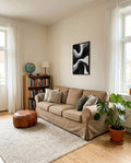 Abstraktes Wellen Poster modern – Soft Deviation