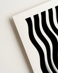 Abstraktes Linien Muster Poster – Soft Flux