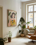 Modernes Portrait Poster Illustration – Soft Portrait