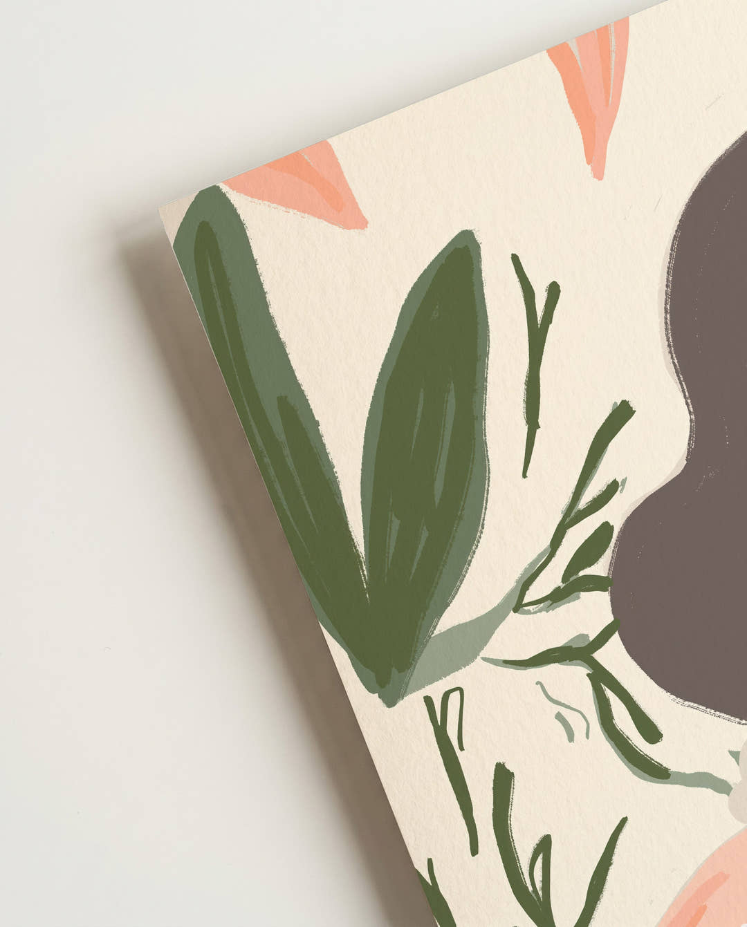 Modernes Portrait Poster Illustration – Soft Portrait