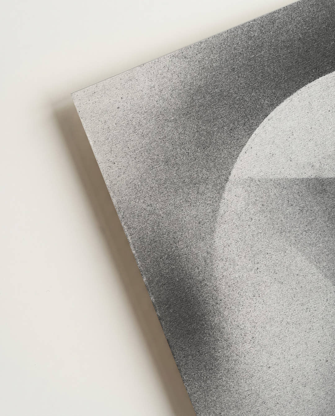 Schwarz Weiß Kunst Poster abstrakt – Soft Silhouette