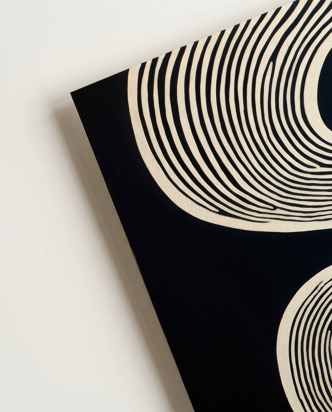 Fließendes Linien Poster modern – Soft Structure
