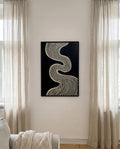 Fließendes Linien Poster modern – Soft Structure
