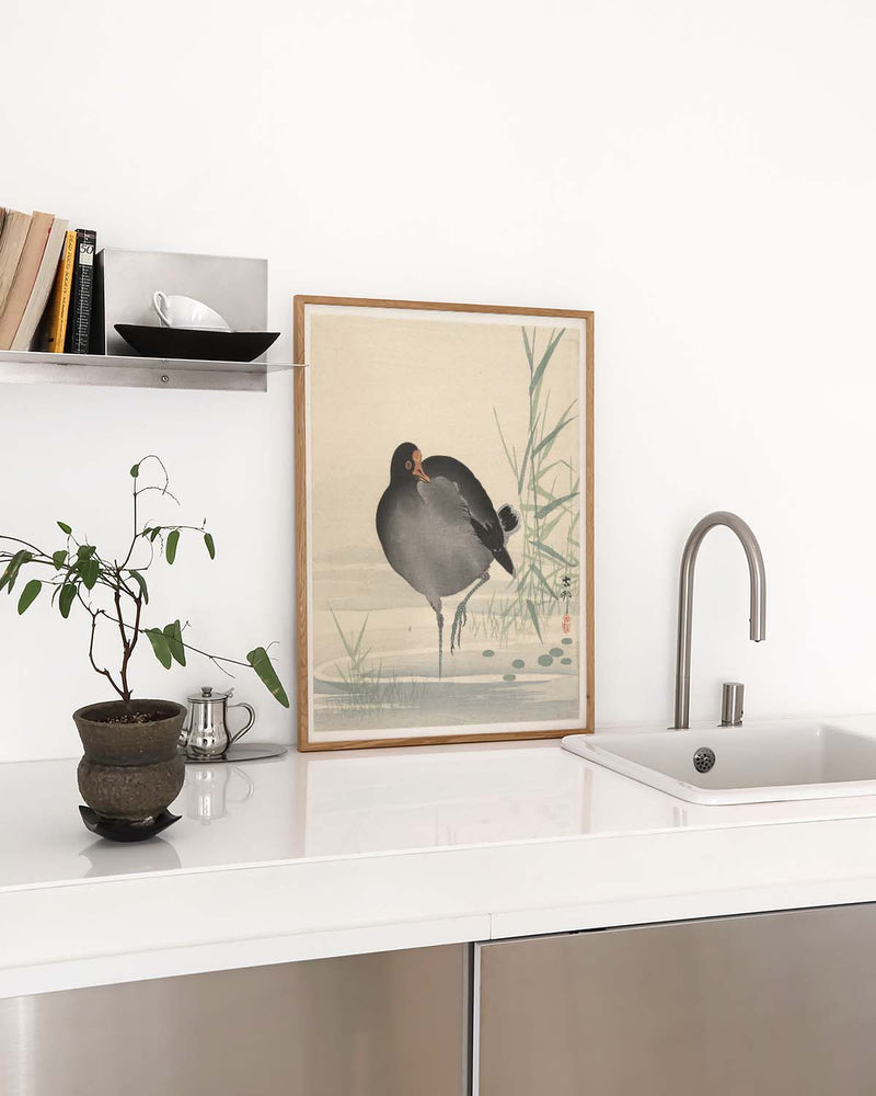 Vogel Poster minimalistisch – Standing Bird