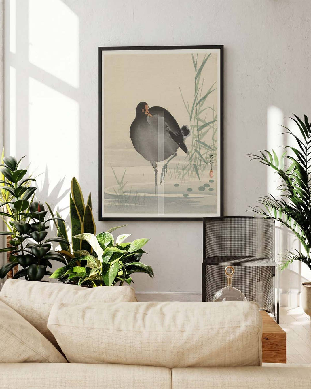 Vogel Poster minimalistisch – Standing Bird