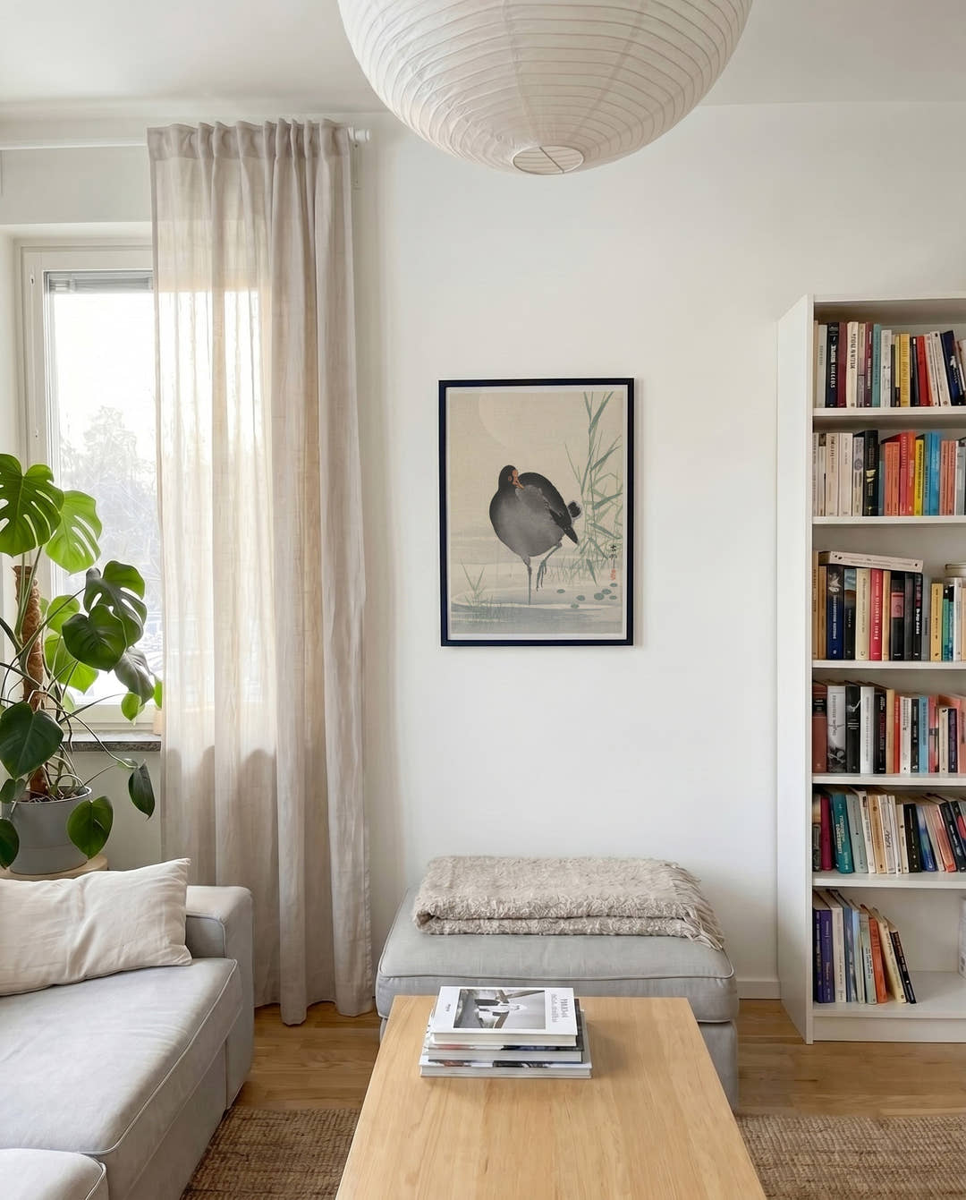 Vogel Poster minimalistisch – Standing Bird