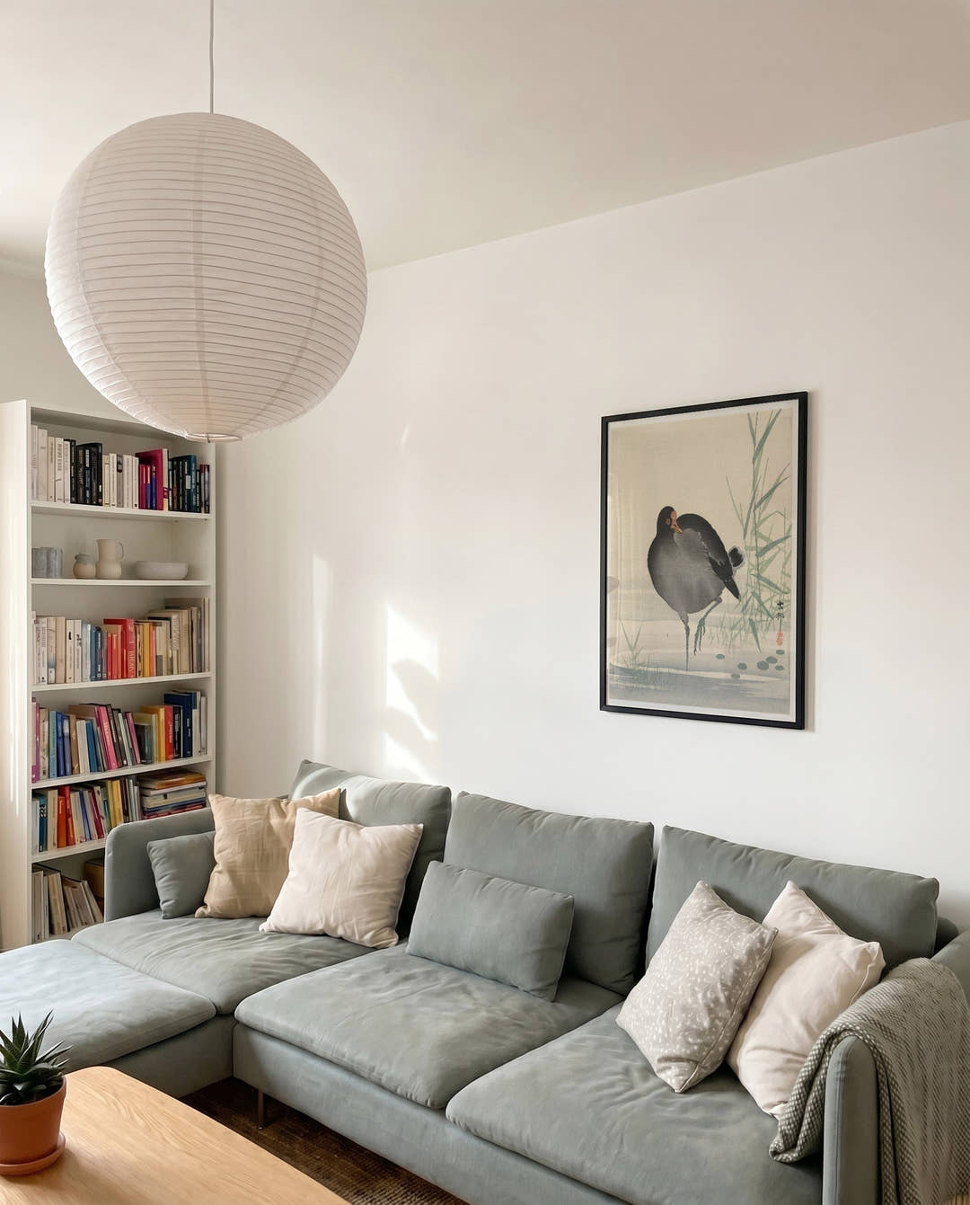 Vogel Poster minimalistisch – Standing Bird