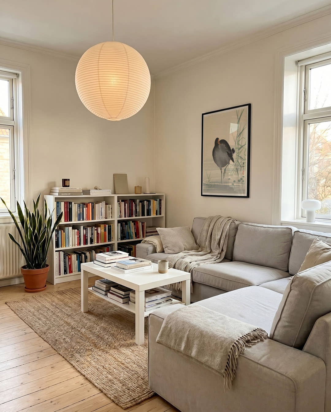 Vogel Poster minimalistisch – Standing Bird