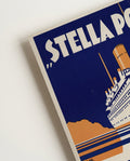 Vintage Kreuzfahrt Poster mit Stella Polaris – Stella Polaris