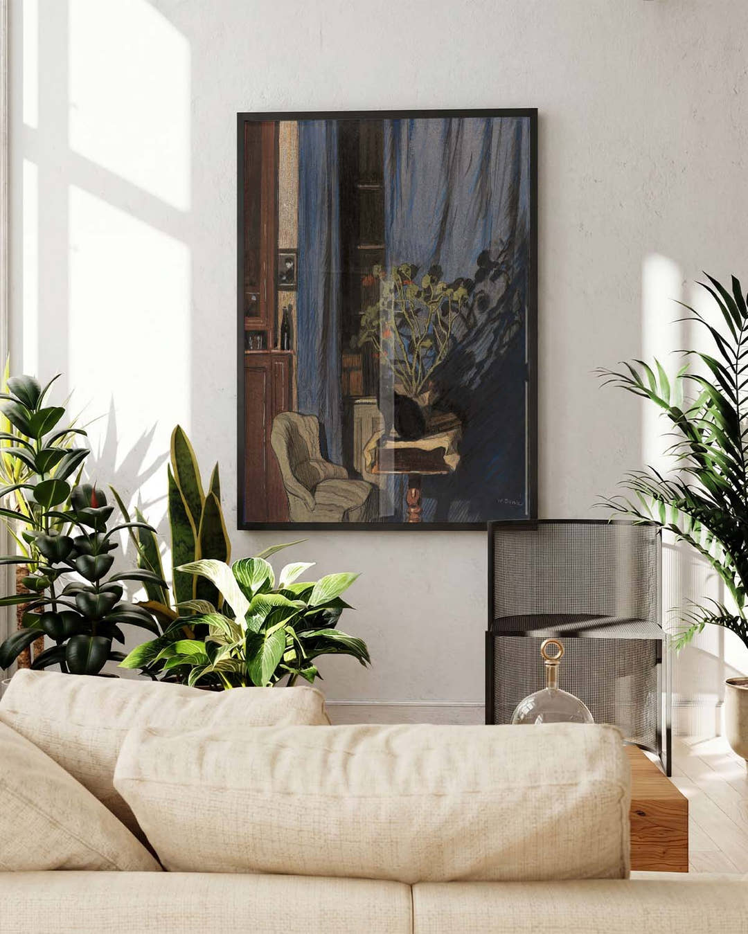 Stillleben Poster modern – Still Life Shadow
