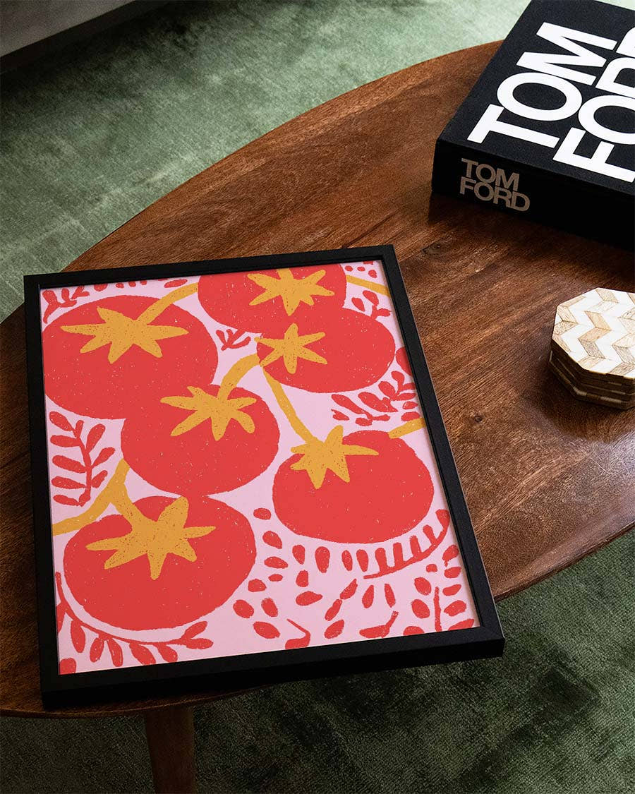 Tomaten Poster modern – Summer Tomatoes