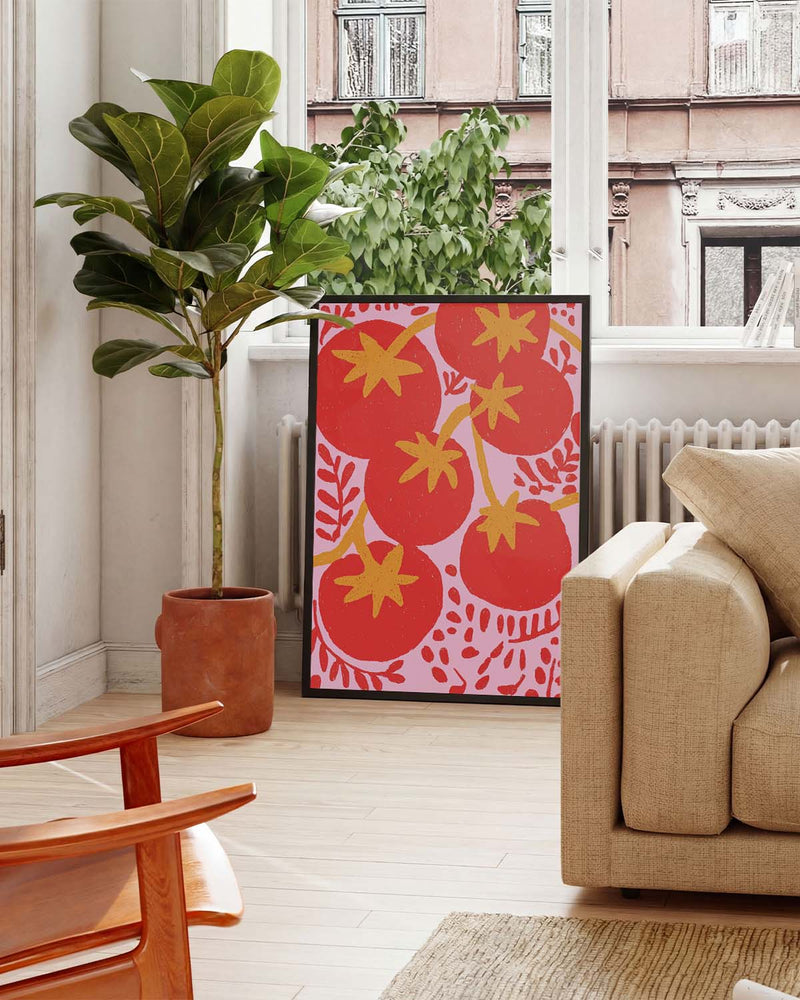 Tomaten Poster modern – Summer Tomatoes