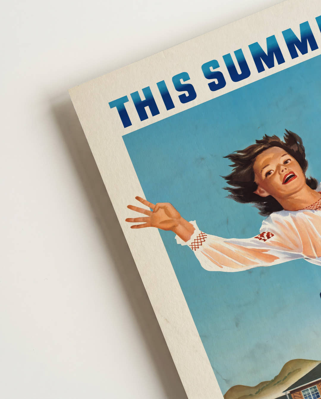 Vintage USA Ski Poster – Sun Valley Skating