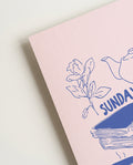 Typografie Poster modern Küche – Sunday Plans
