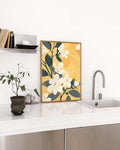 Florales Sommer Poster modern – Sunlit Blooms