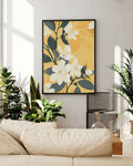 Florales Sommer Poster modern – Sunlit Blooms