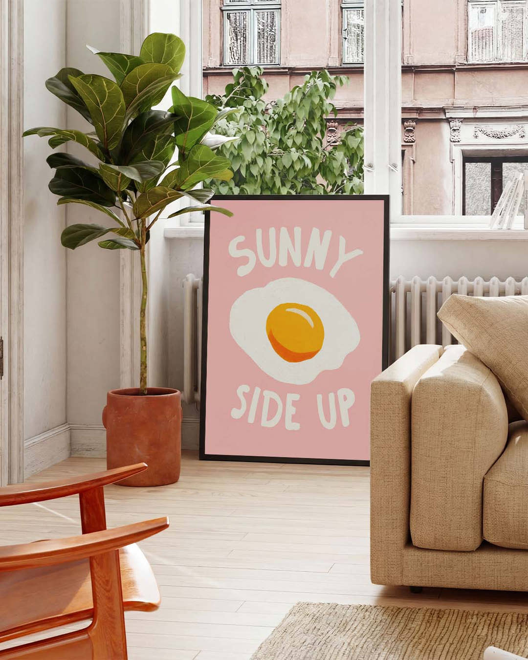 Frühstück Poster modern – Sunny Side Up