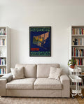 Vintage Schweden Poster mit Göta Kanal – Sweden Gotakanal