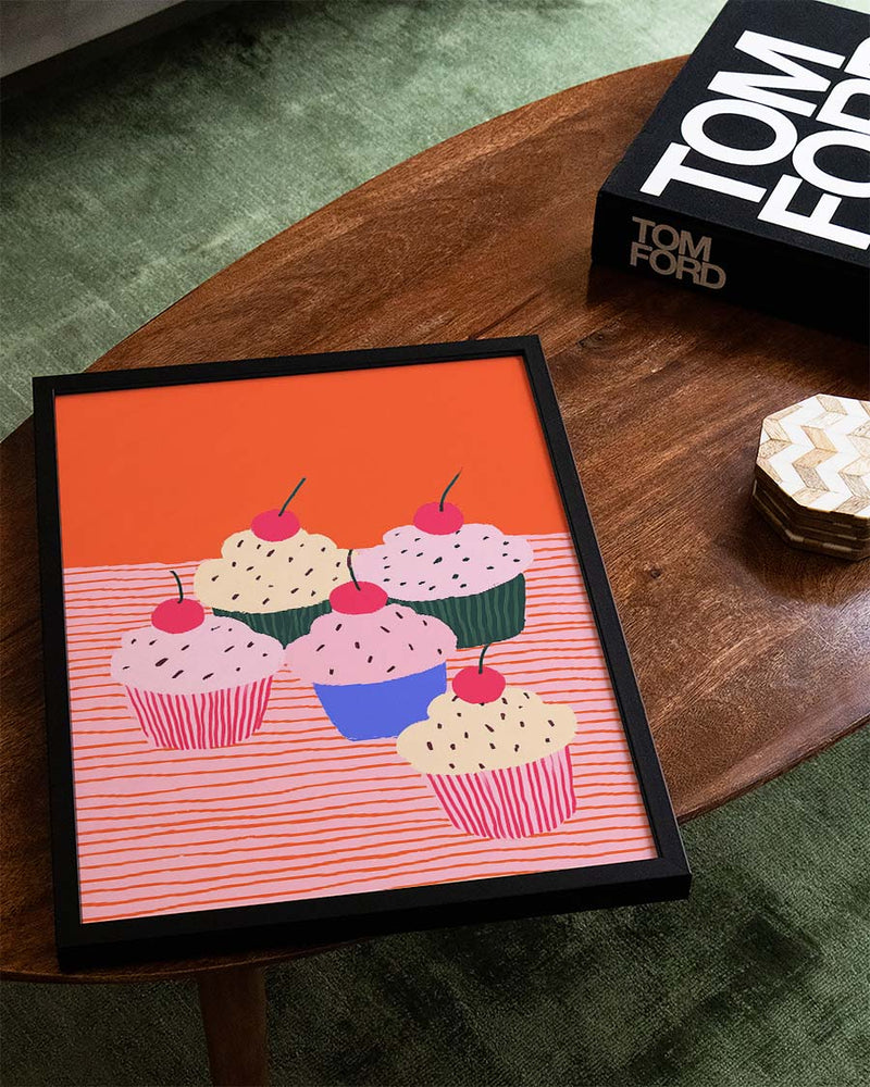 Cupcake Poster modern – Sweet Cupcakes