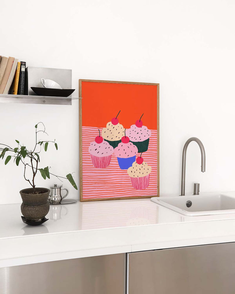 Cupcake Poster modern – Sweet Cupcakes