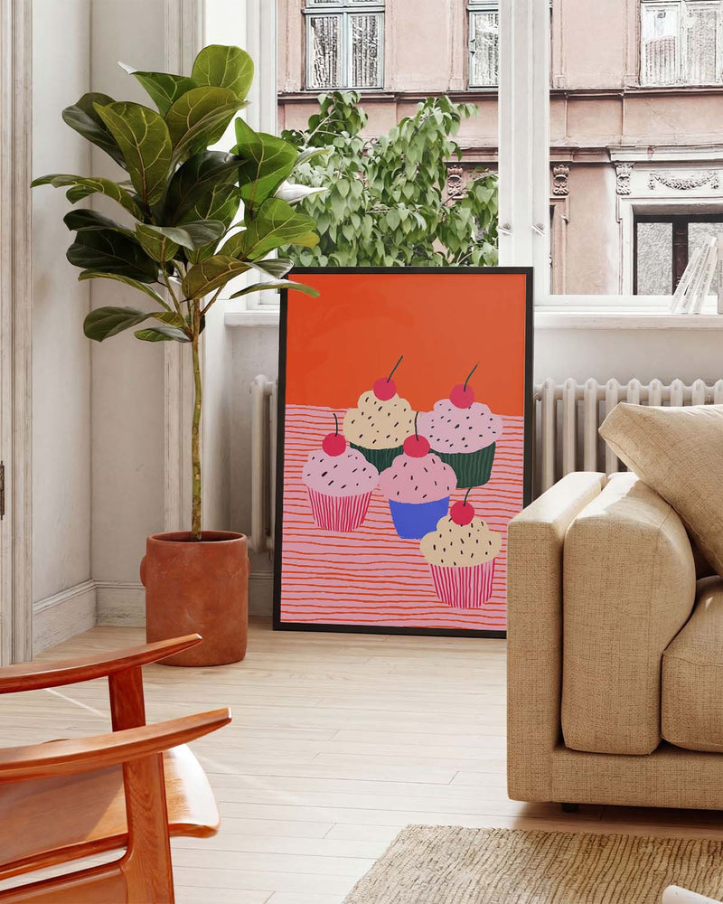 Cupcake Poster modern – Sweet Cupcakes