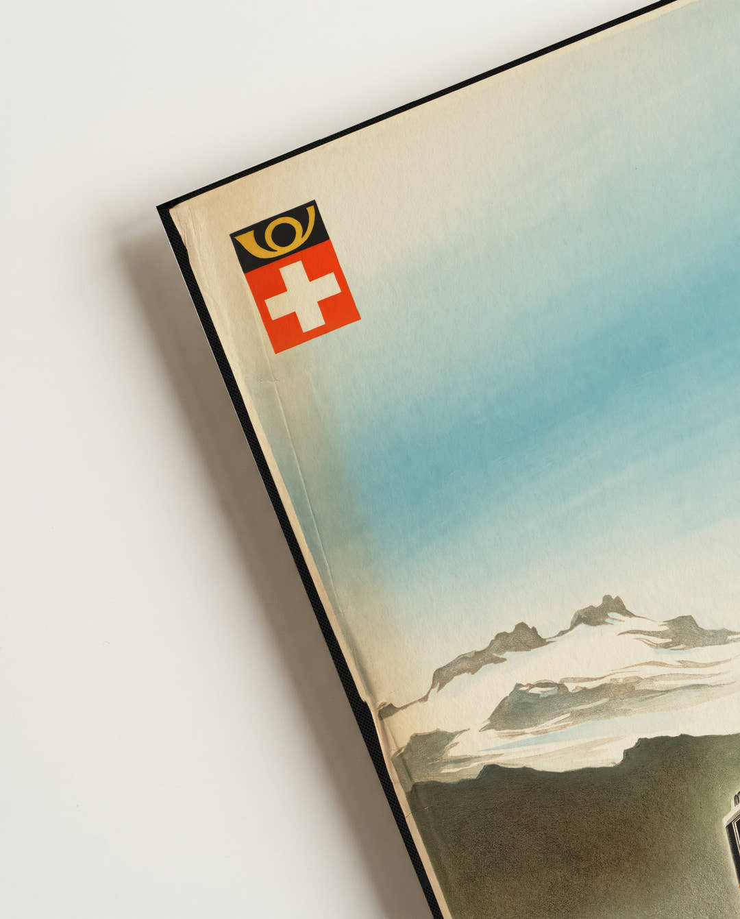 Vintage Schweiz Poster – Switzerland Alpine Postal Bus