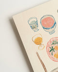 Stillleben Poster modern – Tabletop Delight