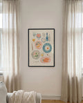Stillleben Poster modern – Tabletop Delight