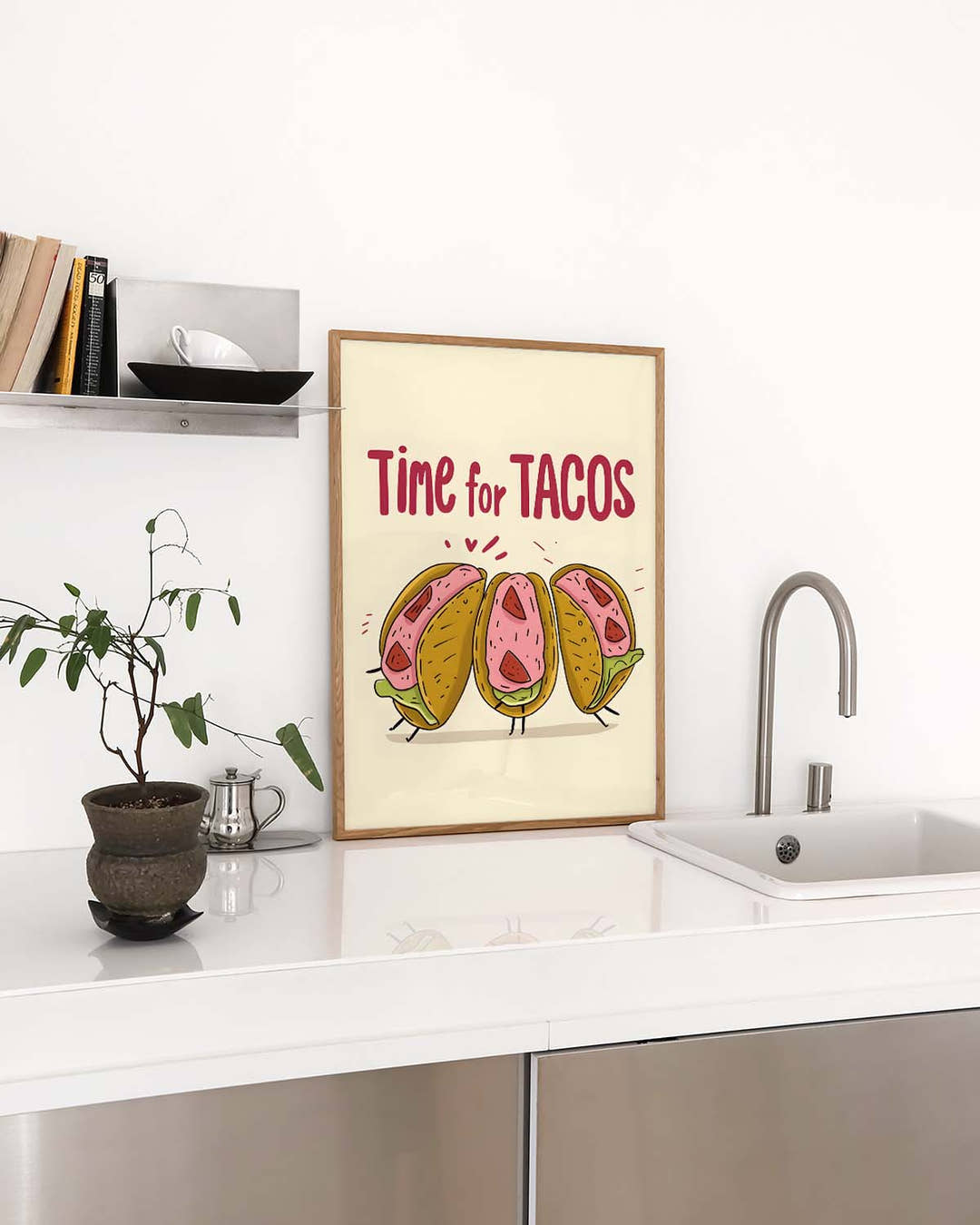 Taco Poster modern Küche – Taco Night