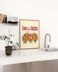 Taco Poster modern Küche – Taco Night
